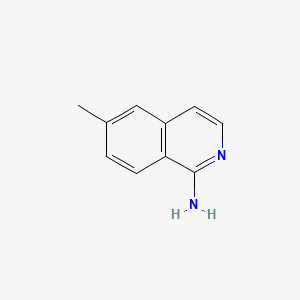 molecular formula C10H10N2 B1612057 6-Methylisoquinolin-1-amine CAS No. 42398-74-3