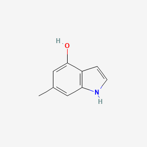 molecular formula C9H9NO B1612072 6-Methyl-1H-indol-4-ol CAS No. 61545-41-3