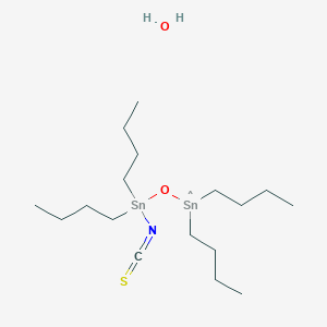 molecular formula C17H38NO2SSn2 B1612081 CID 18503821 CAS No. 27515-11-3
