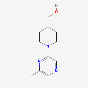 [1-(6-Methylpyrazin-2-yl)piperidin-4-yl]methanol