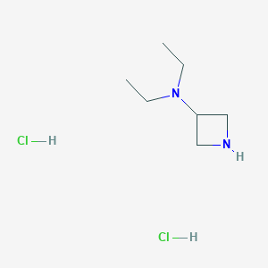 molecular formula C7H18Cl2N2 B1612089 N,N-diethylazetidin-3-amine dihydrochloride CAS No. 55438-75-0