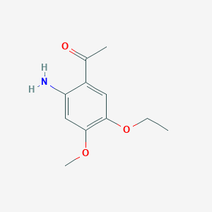 2-Acetyl-4-ethoxy-5-methoxyaniline