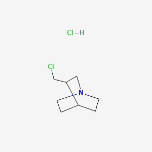 3-(Chloromethyl)-1-azabicyclo[2.2.2]octane hydrochloride
