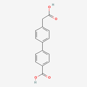 4'-(Carboxymethyl)-[1,1'-biphenyl]-4-carboxylic acid