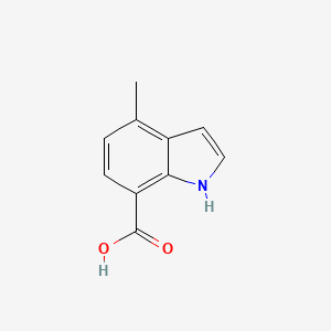 molecular formula C10H9NO2 B1612109 4-Methyl-1H-indole-7-carboxylic acid CAS No. 289483-83-6