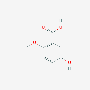 molecular formula C8H8O4 B1612135 5-Hydroxy-2-methoxybenzoic acid CAS No. 61227-25-6