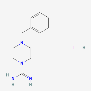 4-Benzylpiperazine-1-carboximidamide hydroiodide