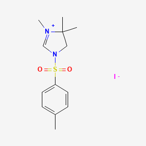 1-(p-Tosyl)-3,4,4-trimethyl-2-imidazolinium iodide