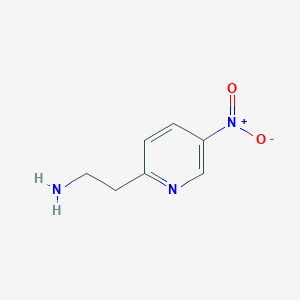molecular formula C7H9N3O2 B1612151 2-(5-Nitropyridin-2-YL)ethanamine CAS No. 503540-39-4