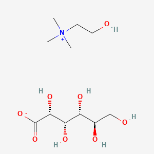 molecular formula C11H25NO8 B1612158 Choline gluconate CAS No. 507-30-2