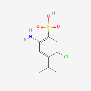 2-Amino-4-isopropyl-5-chlorobenzenesulfonic acid