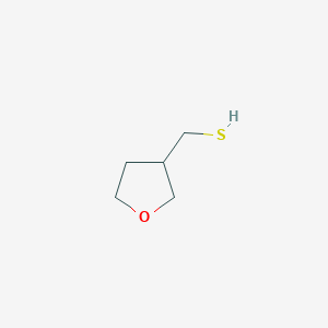 molecular formula C5H10OS B1612170 (Oxolan-3-yl)methanethiol CAS No. 51171-23-4