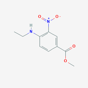 molecular formula C10H12N2O4 B1612171 4-(乙氨基)-3-硝基苯甲酸甲酯 CAS No. 396652-42-9