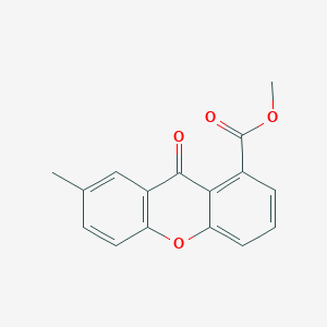 molecular formula C16H12O4 B1612181 Methyl 7-methyl-9-oxo-9H-xanthene-1-carboxylate CAS No. 328526-39-2
