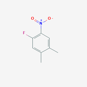 molecular formula C8H8FNO2 B1612182 1-氟-4,5-二甲基-2-硝基苯 CAS No. 915944-24-0