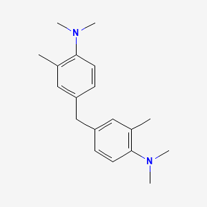 molecular formula C19H26N2 B1612184 4,4'-Methylenebis(N,N,2-trimethylaniline) CAS No. 40761-68-0