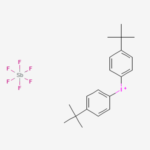 Bis(4-tert-butylphenyl)iodanium;hexafluoroantimony(1-)