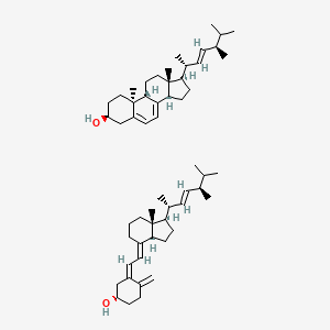 molecular formula C56H88O2 B1612196 Vitamin D1 CAS No. 520-91-2