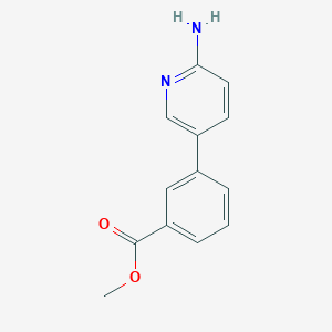 Methyl 3-(6-aminopyridin-3-yl)benzoate