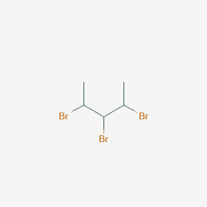 molecular formula C5H9Br3 B161221 2,3,4-Tribromopentane CAS No. 130156-61-5