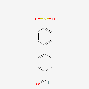 4'-(Methylsulfonyl)[1,1'-biphenyl]-4-carbaldehyde