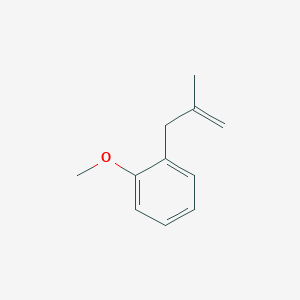 molecular formula C11H14O B1612241 3-(2-甲氧基苯基)-2-甲基-1-丙烯 CAS No. 91969-32-3