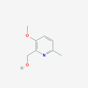 molecular formula C8H11NO2 B1612258 (3-Methoxy-6-methylpyridin-2-yl)methanol CAS No. 848696-30-0