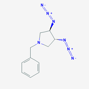 (3R,4R)-(-)-3,4-Diazido-1-(phenylmethyl)pyrrolidine