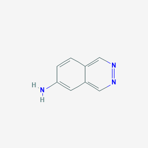 molecular formula C8H7N3 B1612260 Phthalazin-6-amine CAS No. 346419-79-2