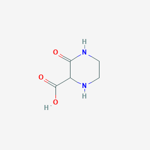 molecular formula C5H8N2O3 B1612267 3-Oxo-piperazine-2-carboxylic acid CAS No. 925890-01-3