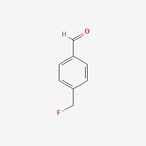 molecular formula C8H7FO B1612282 4-(Fluoromethyl)benzaldehyde CAS No. 64747-66-6