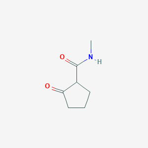 molecular formula C7H11NO2 B1612297 N-甲基-2-氧代环戊烷-1-甲酰胺 CAS No. 82634-76-2