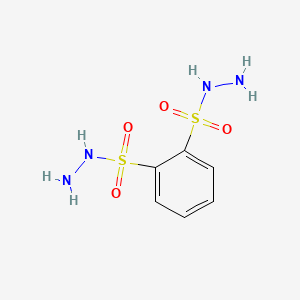 molecular formula C6H10N4O4S2 B1612300 Benzene-1,2-disulfonohydrazide CAS No. 26747-93-3