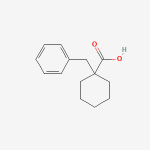 molecular formula C14H18O2 B1612305 1-Benzylcyclohexanecarboxylic acid CAS No. 72335-55-8