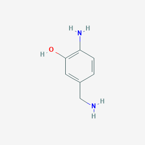 2-Amino-5-(aminomethyl)phenol