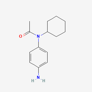 N-(4-Aminophenyl)-N-cyclohexylacetamide