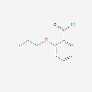 molecular formula C10H11ClO2 B1612335 2-Propoxybenzoyl chloride CAS No. 54090-36-7
