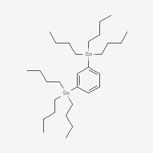 molecular formula C30H58Sn2 B1612340 1,3-Bis(tributylstannyl)benzene CAS No. 24344-61-4