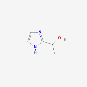 molecular formula C5H8N2O B1612352 1-(1H-imidazol-2-yl)ethanol CAS No. 22098-61-9