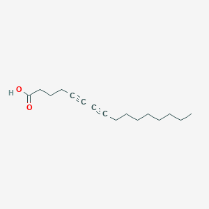 molecular formula C16H24O2 B1612373 5,7-Hexadecadiynoic acid CAS No. 28393-01-3