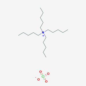 molecular formula C20H44ClNO4 B1612380 N,N,N-Tripentylpentan-1-aminium perchlorate CAS No. 4328-09-0