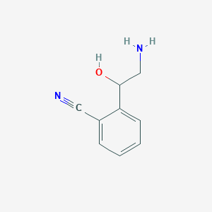 2-(2-Amino-1-hydroxyethyl)benzonitrile
