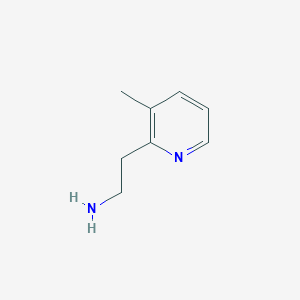 molecular formula C8H12N2 B1612389 2-(3-Methylpyridin-2-YL)ethanamine CAS No. 851670-19-4