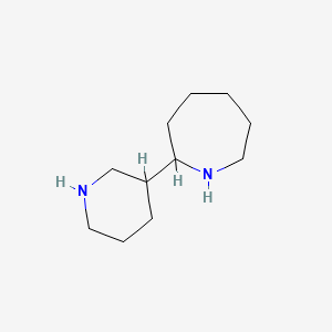 molecular formula C11H22N2 B1612393 2-(Piperidin-3-yl)azepane CAS No. 912771-29-0