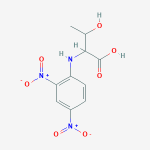 molecular formula C10H11N3O7 B161240 N-(2,4-Dinitrophenyl)-dl-threonine CAS No. 1655-65-8