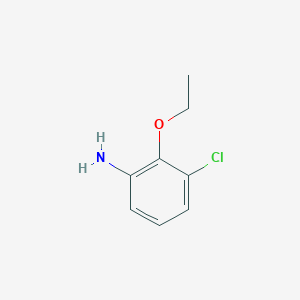 molecular formula C8H10ClNO B1612407 3-氯-2-乙氧基苯胺 CAS No. 53689-24-0