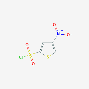 molecular formula C4H2ClNO4S2 B1612425 4-Nitrothiophene-2-sulfonyl chloride CAS No. 40358-04-1