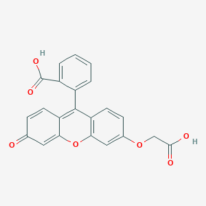 molecular formula C22H14O7 B1612446 荧光素-O-乙酸酯 CAS No. 233759-98-3