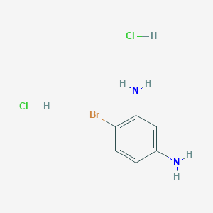 molecular formula C6H9BrCl2N2 B1612451 4-Bromobenzene-1,3-diamine dihydrochloride CAS No. 1049728-71-3