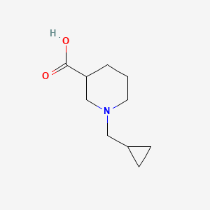 molecular formula C10H17NO2 B1612452 1-(Cyclopropylmethyl)piperidine-3-carboxylic acid CAS No. 939757-45-6